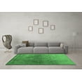 thumbnail image 3 of Ahgly Company Indoor Square Persian Emerald Green Bohemian Area Rugs, 7' Square, 3 of 4