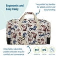 thumbnail image 2 of Wildkin Kids Weekender Duffel Bag for Boys and Girls, 22 Inch (Horse Dreams Beige), 2 of 8