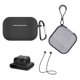 thumbnail image 1 of Juego de caja de almacenamiento de estuche a prueba de golpes con mosquetón 5 en 1 Reemplazo para Airpods Pro 3 Kit de funda para auriculares Bluetooth, Negro Speravity EL2381-01B, 1 of 2