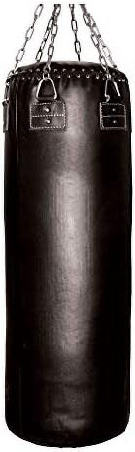 Punching Bag Kicking Muay Thai Grappling Kickboxing Cardio Training Traditional 6 feet unfilled 100lbs to 125lbs Comes with Chain NO Logo Plain Made in USA