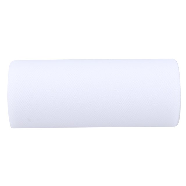 Spool Tulle Fabric, Multifunctional Tulle Roll Spool For Wedding Decoration For DIY Doll Clothes White,Pink,Black