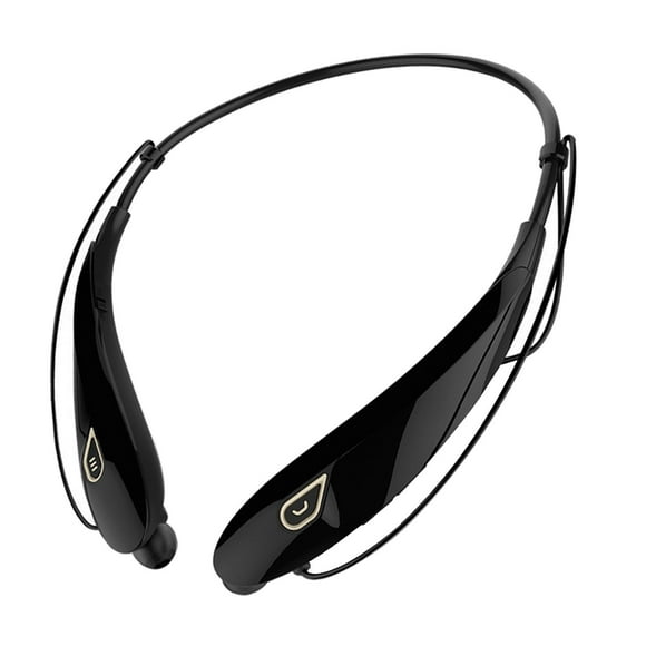 Bluetooth Headphones Earphones with Mic Handsfree 20Hrs Talktime Gold