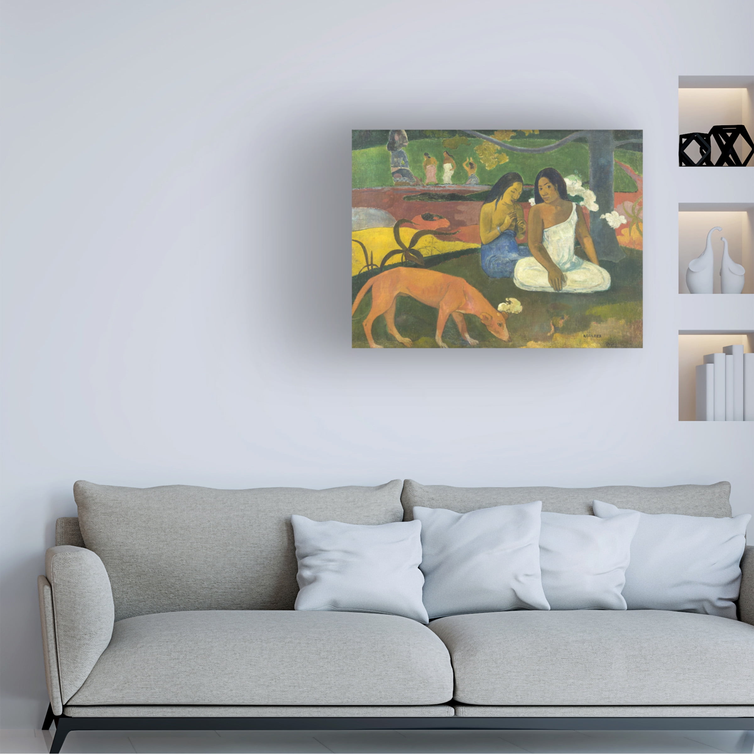 Gauguin 'Area Area' Canvas Art