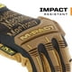 thumbnail image 3 of Guantes de trabajo Mechanix Wear M-Pact de piel resistentes a los impactos, 3 of 7
