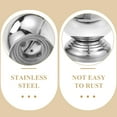 thumbnail image 2 of CATIEBYE Silver Decorative Fence Ball Finials Metal Garden Fence Post Toppers, 2 of 6