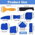 thumbnail image 2 of Ultimate Silicone Sealant Finisher for Bath, Kitchen, Tile & Frame Work Blue Caulking Tool Kit, 9-Piece, 2 of 8