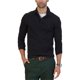 thumbnail image 1 of Nautica Polo de rugby acanalado francés para hombre, negro, mediano Nautica polo, rugbi, 1 of 1