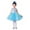 R45/Blue, variant on Vividxx Toddler Girls Dresses Summer Casual Dress With Floral Printed Puff Sleeves And Elastic Waist For Toddler Kids Party 3-4 Years