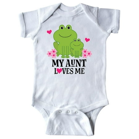 

Inktastic My Aunt Loves Me Niece Gift Baby Girl Bodysuit