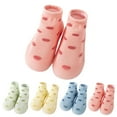 thumbnail image 4 of Fozruso Spring And Summer Children Toddler Shoes Boys And Girls Socks Shoes Flat Bottom Non Breathable And Comfortable Sizes 8.5 Little Kid(Green), 4 of 4