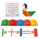 thumbnail image 3 of 1 Juego de palos de de madera para el aprendizaje de matemáticas perfke contando palos, 3 of 9