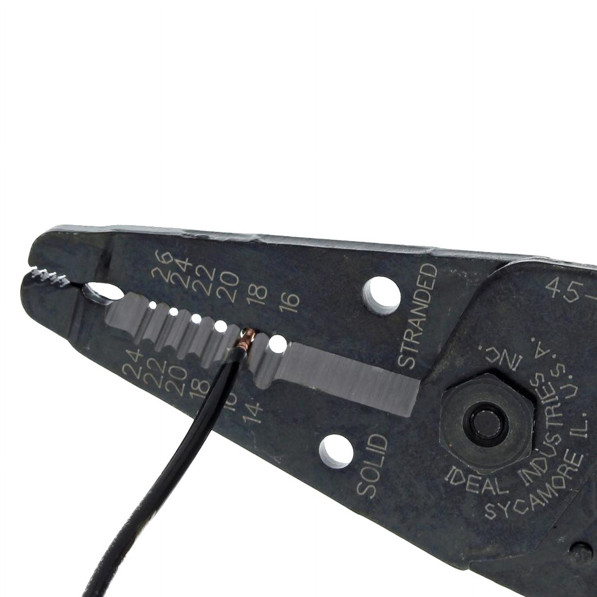Professional Wire Stripper AWG 14 to 24 Solid Wire or AWG 16 to 26 Stranded Wire