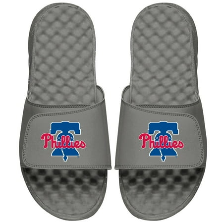 

Youth ISlide Gray Philadelphia Phillies Primary Logo Slide Sandals