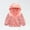 Pink, variant on ATOGUTA Toddler Winter Coat Fashion Cute Dinosaur Pattern Windproof Jacket Hooded Coat Purple, Size 3T-9