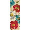 thumbnail image 2 of Craven, Katrina 11x24 Gold Ornate Wood Framed with Double Matting Museum Art Print Titled - Poppy Spirit I, 2 of 4