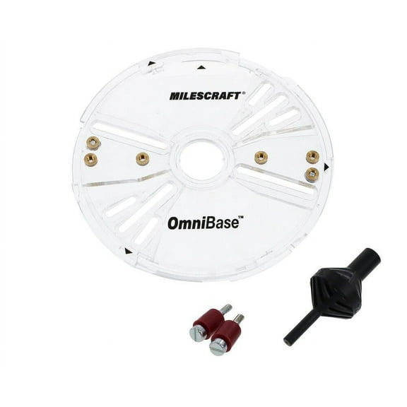 Milescraft Universal Metal Bushing Router Omnibase Plate