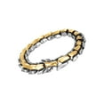 thumbnail image 4 of Thinsony Distinctive Gothic Punk Dragon Scale Bangle 48 inches Cool and Contemporary Light Gold 9.05 Inch 5Set, 4 of 6