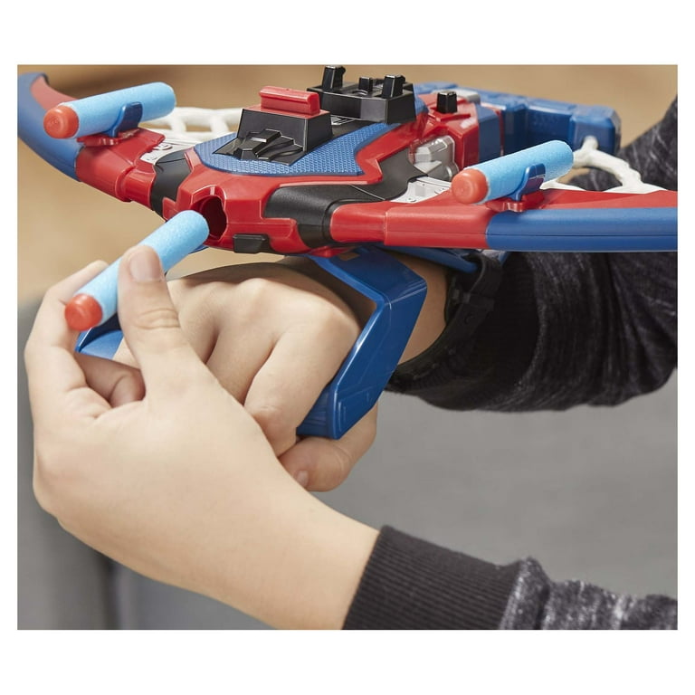 Spider-Man Web Shots Spiderbolt NERF Powered Blaster Toy 