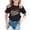 Black, variant on School Uniform Tshirts Girls Casual Letter Print Tee Short Sleeve Round Neck Top Girls Tshirts Black 3-4 Years