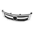 thumbnail image 4 of Front Bumper Grill, Durable Hood Grill  Plated  For Modification Replacement For  4 Door 2008-2010, 4 of 8