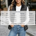 thumbnail image 4 of Womens Puffer Vest Lightweight Zipper Cropped Vest Jackets Sleeveless Stand Collar Winter down Jacket Packable Outdoor Travel Outerwears, 4 of 7