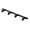 Black Matte, variant on ALFI brand AB9528 Polished Chrome Wall Mounted 4 Prong Robe / Towel Hook Bathroom Accessory