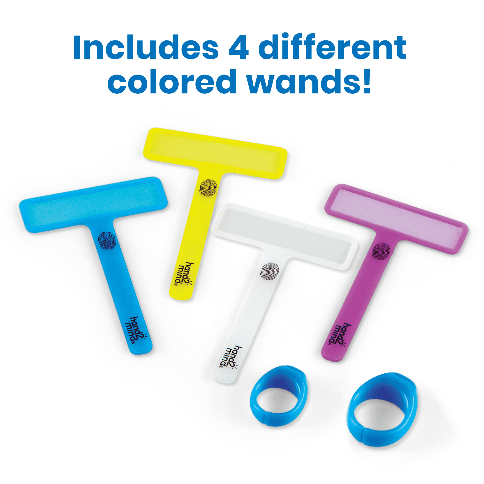 hand2mind FingerFocus Highlighter To Go, Dyslexia Tools For Kids, Guided Reading Strips, ADHD Tools
