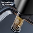 thumbnail image 5 of Fast Car Charger Adapter, 4 in 1 charging, UL Safety Certification, Type-C, Lightning Charging Plug, USB C & USB A Ports, For Road Trips & Daily Commute, Compatible with Most mobile phones, 5 of 8