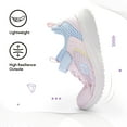 thumbnail image 2 of Balabala Toddler & Kids Lightweight Breathable Mesh Running Sneakers with Soft Cushioning, 2 of 6