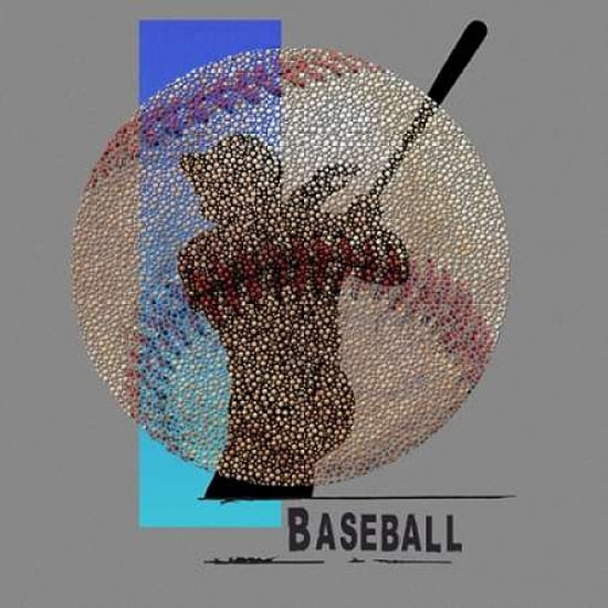 Baseball Canvas Art