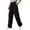 Black, variant on Khunlpohl Women's Cargo Pants Quick Dry Hiking Outdoor Trousers with Multiple Pockets Loose Fashion Casual Athletic Pants