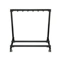 thumbnail image 3 of Multi-Guitar Stand Rack with 7 Holders and Wheels - Movable Metal Rack for Acoustic, Electric & Bass, 3 of 8