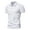 HWhite, variant on Auroural 50% Off Clear! T Shirts for Men Men Summer Casual Buttons Turn-Down Collar Short Sleeve Loose Shirt Tops