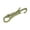 Army Green#0629-13, variant on Durable Metal Mechanical Spring Scale Portable Hand Held Hanging Weighing Scale for Fishing Luggage Travel 6.50"×1.57"×0.98"