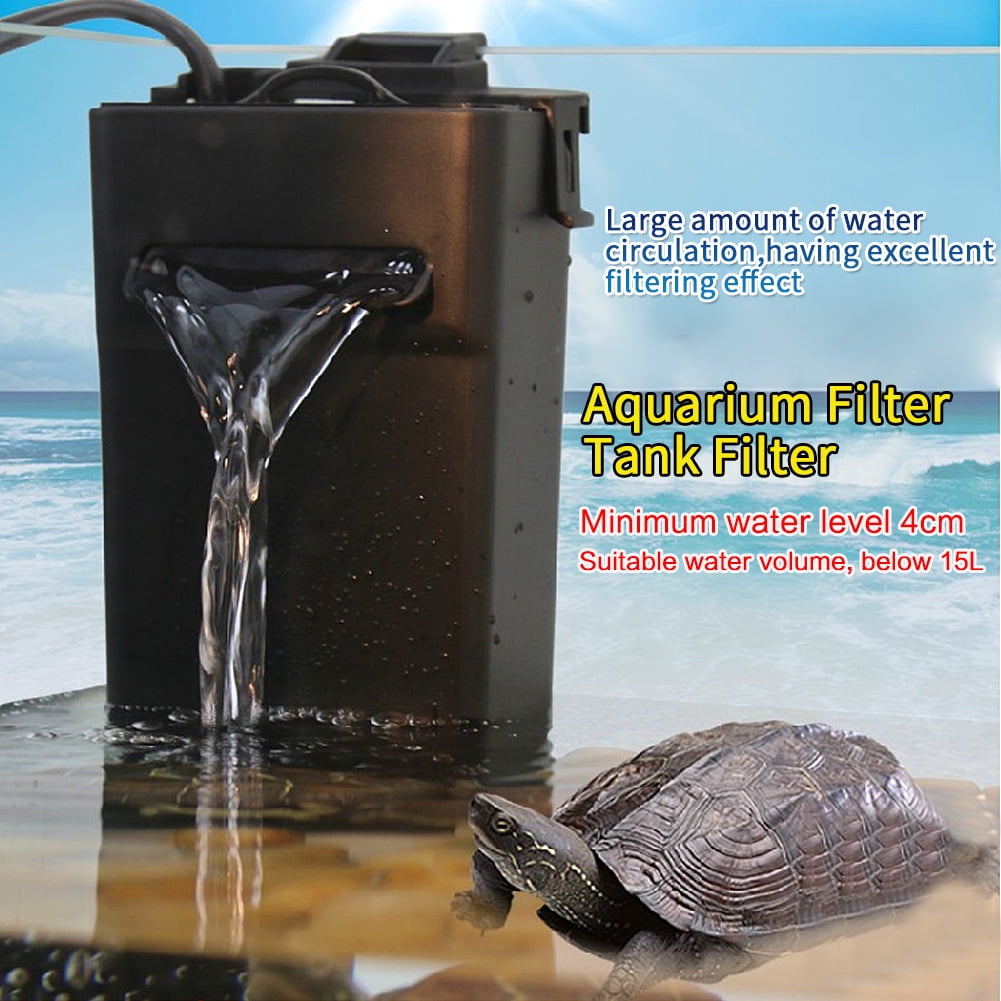 EECOO Aquarium Internal Filter Low Water Level Circulatory Canister