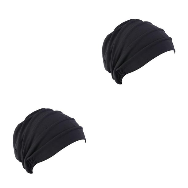 Minnieouse Beanie Hat Multi-uso Simple Elegante Apariencia exquisita Gorros para dormir Sombreros Suministros Regalos de cumpleaños negro Type2 NO2 Minnieouse CBP252976