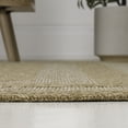 thumbnail image 7 of JONATHAN Y Frenzy Easy Jute Minimalist Boho Inset Border Natural/Beige 3 ft. x 5 ft. Indoor/Outdoor Area Rug, 7 of 7