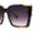 Blue Tortoise / Smoke, variant on SA106 Womens Squared Butterfly Designer Fashion Sunglasses Burgundy