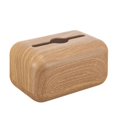 thumbnail image 1 of Soporte de tejido de madera de imitación, caja de almacenamiento de toallas de papel para el hogar, organizador de dispensador para el hogar, encimera de coche, sala de estar 11 Feliz Sencillez, 1 of 5