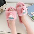 thumbnail image 2 of Vedolay Slippers for Women Indoor Comfy Plush Anti-Skid Indoor Outdoor Shoes Winter Shoes Pink,39, 2 of 4