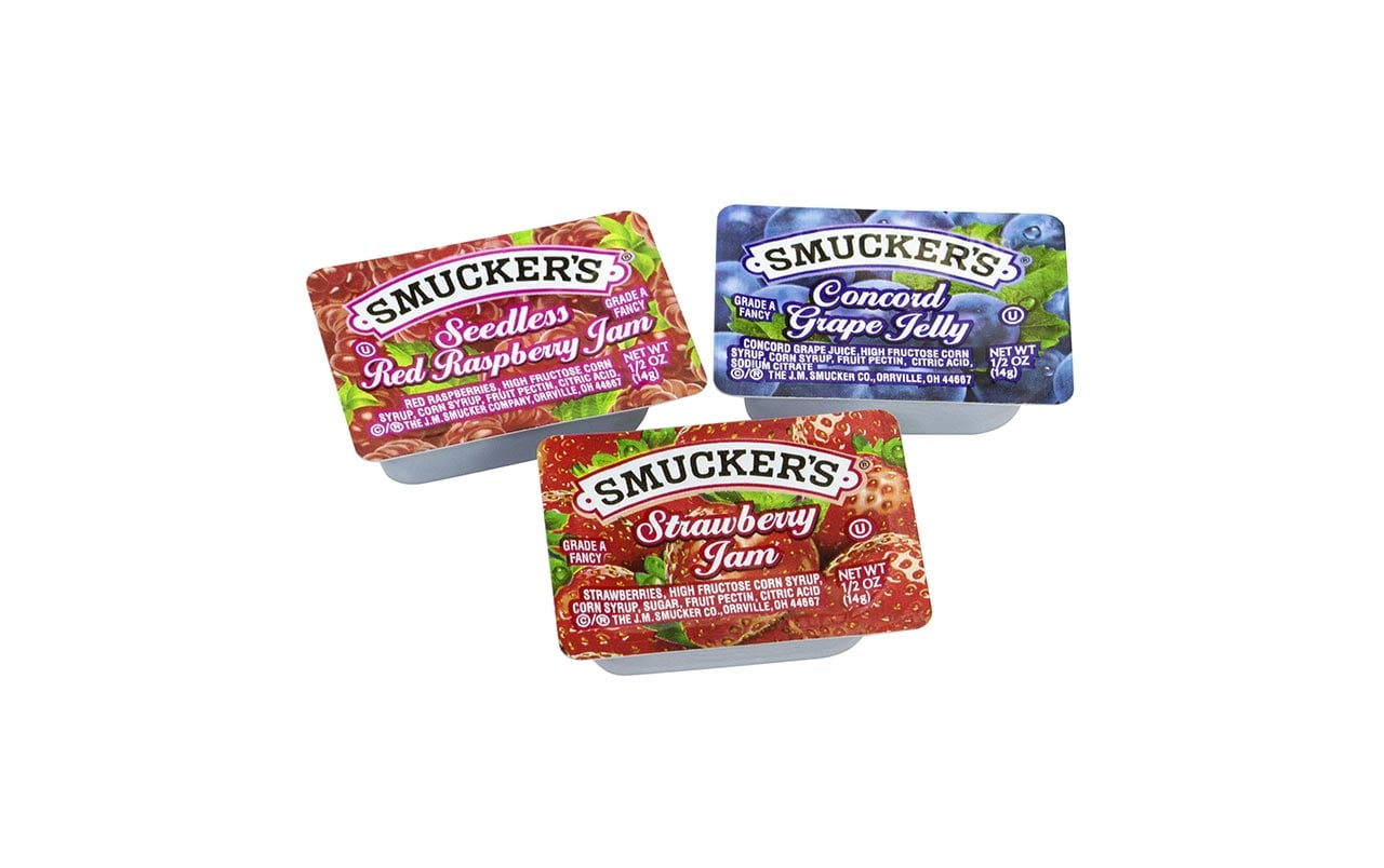 SMUCKER'S Assorted Jam and Jelly Variety, 0.5 oz, 200 Count Walmart