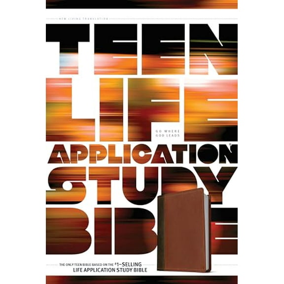 Pre-Owned Tyndale NLT Teen Life Application Study Bible (LeatherLike, Brown), NLT Study Bible with Notes and Features, Full Text New Living Translation, 9781496434326, 1496434323, Paperback,