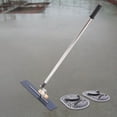 thumbnail image 6 of Modern Long Handle Concrete Trowel Cement Surface Smoothing Tool w/ Finishing Shoes For Construction Sites, 6 of 18