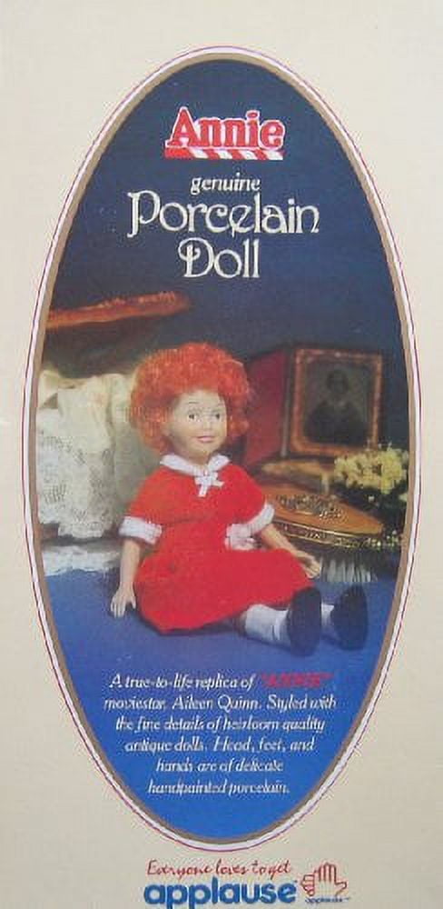 Annie Applause Little Orphan Porcelain Doll - Aileen Quinn Hand Painted  Replica (1982 Knickerbocker)