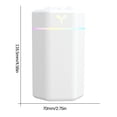 thumbnail image 1 of Pompotops USB Humidifier Portable Mini Household Humidifier Desktop Mini Purification Humidifier Clearance, 1 of 2