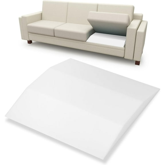 AK TRADING CO. Furniture Seat Support - High-Density 1.8 Density 44-ILD - White Foam Couch Sofa Cushion Support Cushion Sag Repair Replacement for Sofa Couch Loveseat Chair 24" x 24" 1pack
