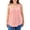 Coral, variant on ANFERRY Plus Size Tank Tops for Women with Shelf Bras Pleated Tops Square Neck Sleeveless Split Side Camisoles