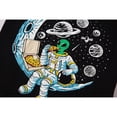 thumbnail image 6 of WIBACKER 3-8T Boys' Long Sleeve Top and Pants Snug Fit 100% Cotton 2 Piece Pajama Set Kids Astronaut Sleepwear, 6 of 9
