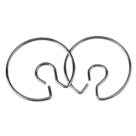 Portable Chart Stand - Pacon 085363 Pocket Chart Rings For Use With Any Chart Stand, Set - 2, Silver