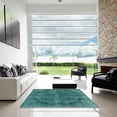 thumbnail image 7 of Ahgly Company Machine Washable Indoor Rectangle Industrial Modern Light Sea Green Area Rugs, 8' x 12', 7 of 7